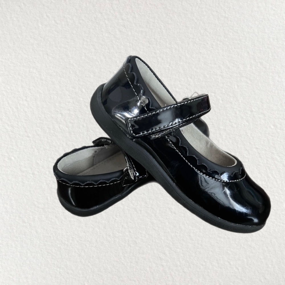 Nina toddler girl black dress shoes